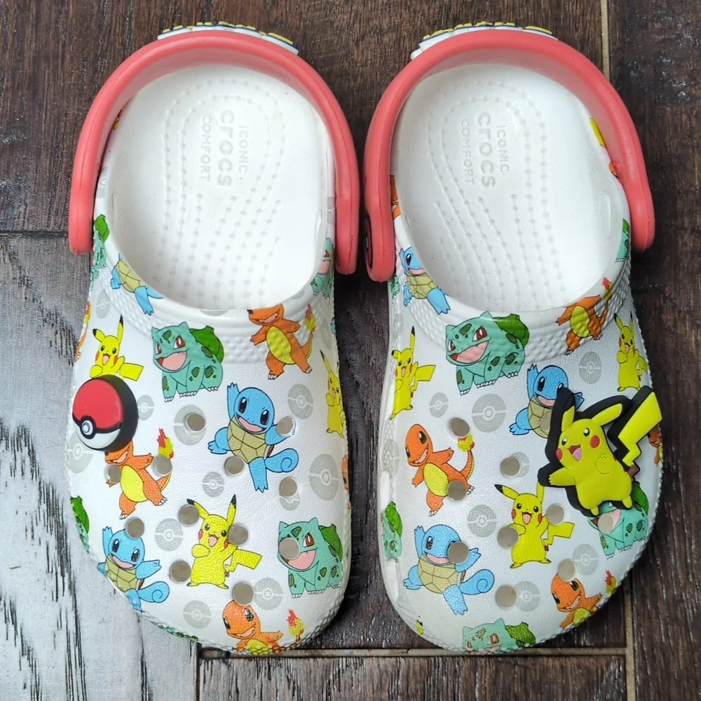 Toddler Crocs x Pokemon Pikachu Size 9c - Picture 1 of 9